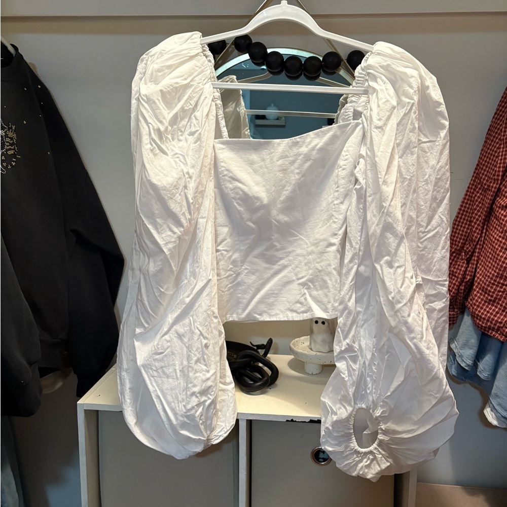 Zara Oversized Sleeve Top